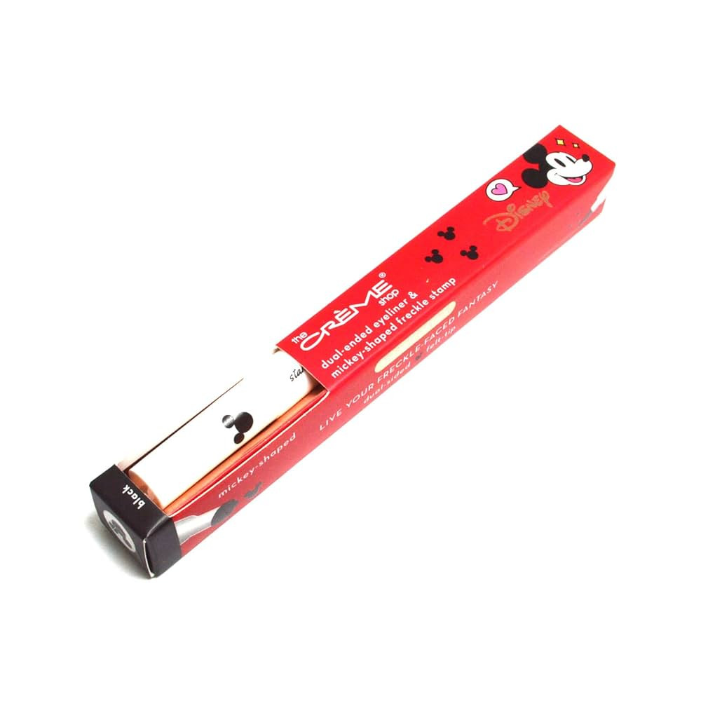 The Creme Shop Disney Dual-Ended Eyeliner & Mickey Shaped Freckle Stamp Eye Liner [ DMES7241 Blac... | Amazon (US)