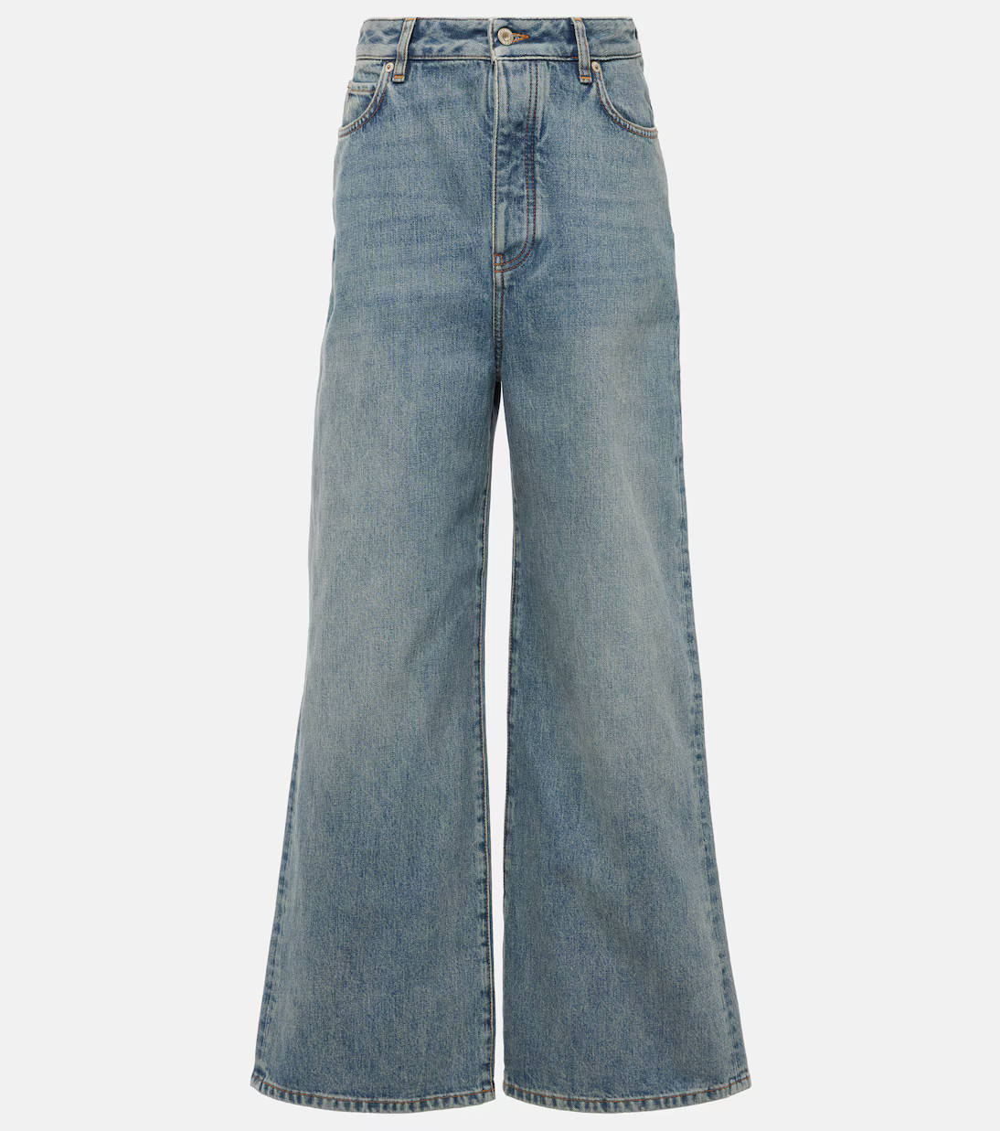 High-rise wide-leg jeans | Mytheresa (UK)