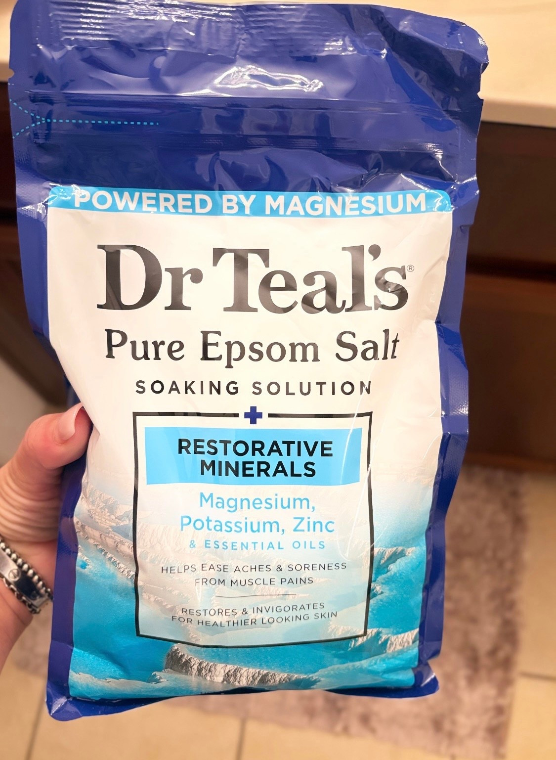 My favorite bath epsom salt soak- this smells heavenly. When I go get massages the room always smells just like this! Helps to ease aches/ soreness in your muscles.

#LTKBeauty #LTKselfcare