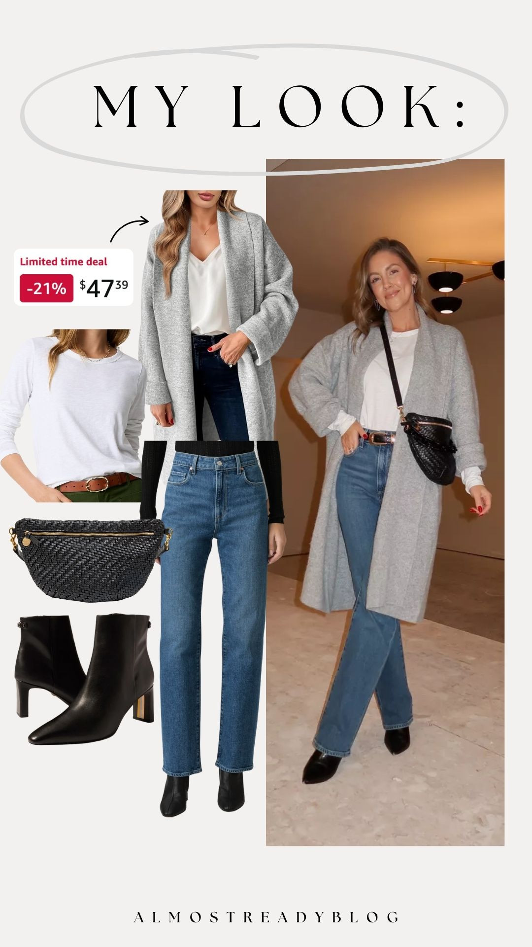 Shop my look!! This cardigan from Amazon is majorly on sale right now!

sale alert, gifts for her, finds under 100, nordstrom, denim, long sleeve, amazon fashion, booties, amanda west 

 #LTKHoliday #LTKSeasonal #LTKSaleAlert