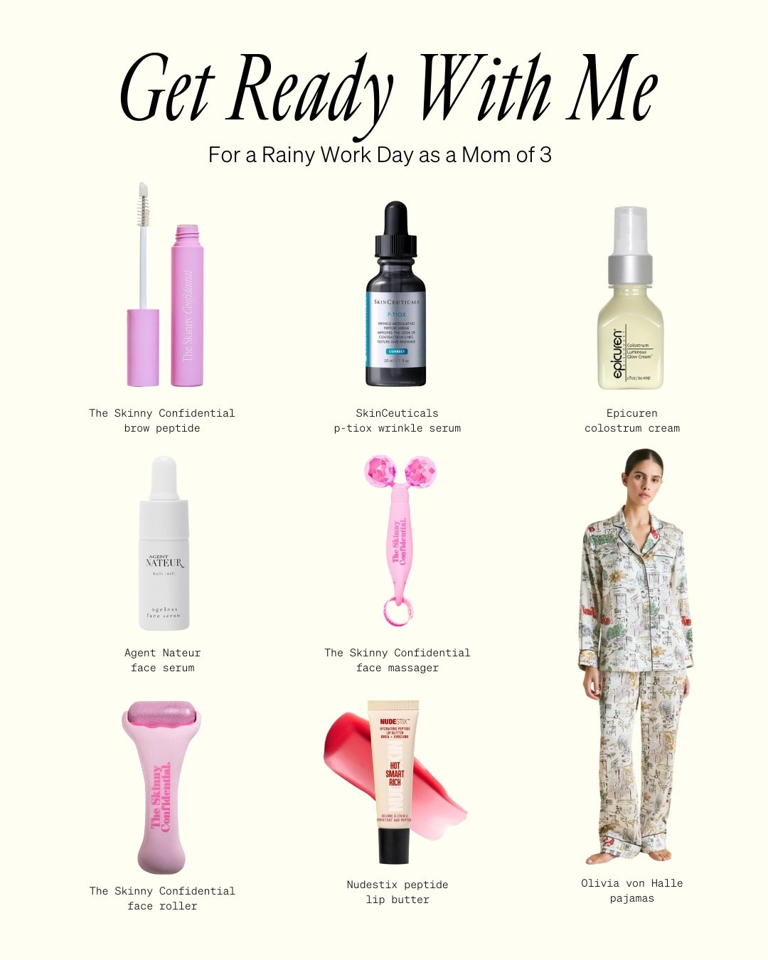 GET READY WITH ME: as a mom of 3 on a rainy day