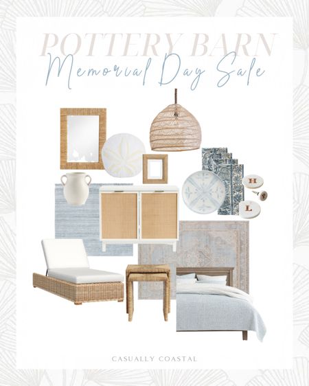 So many gorgeous coastal pieces on sale at Pottery Barn this Memorial Day weekend! 
- 
Pottery Barn home, Pottery Barn sale, Pottery Barn coastal decor, rattan pendant, blue performance rug, outdoor wicker lounger, woven accent tables,stacking tables, cane door cabinet, synthetic rug, pottery barn rug, persian rug, easy care rug, sand dollar wall decor, coastal wall decor, abaca rope frame, woven picture frame, ceramic vase, white vases, coastal home decor, beach house decor, chambray tile plates, dinnerware, marble coasters, pick stitch reversible quilt, pottery barn bedding, coastal bedding, blue and white bedding, woven wall mirror, wall decor, casually coastal, coastal style, woven accent cabinet, coastal accent cabinet

#LTKsalealert #LTKFind #LTKhome