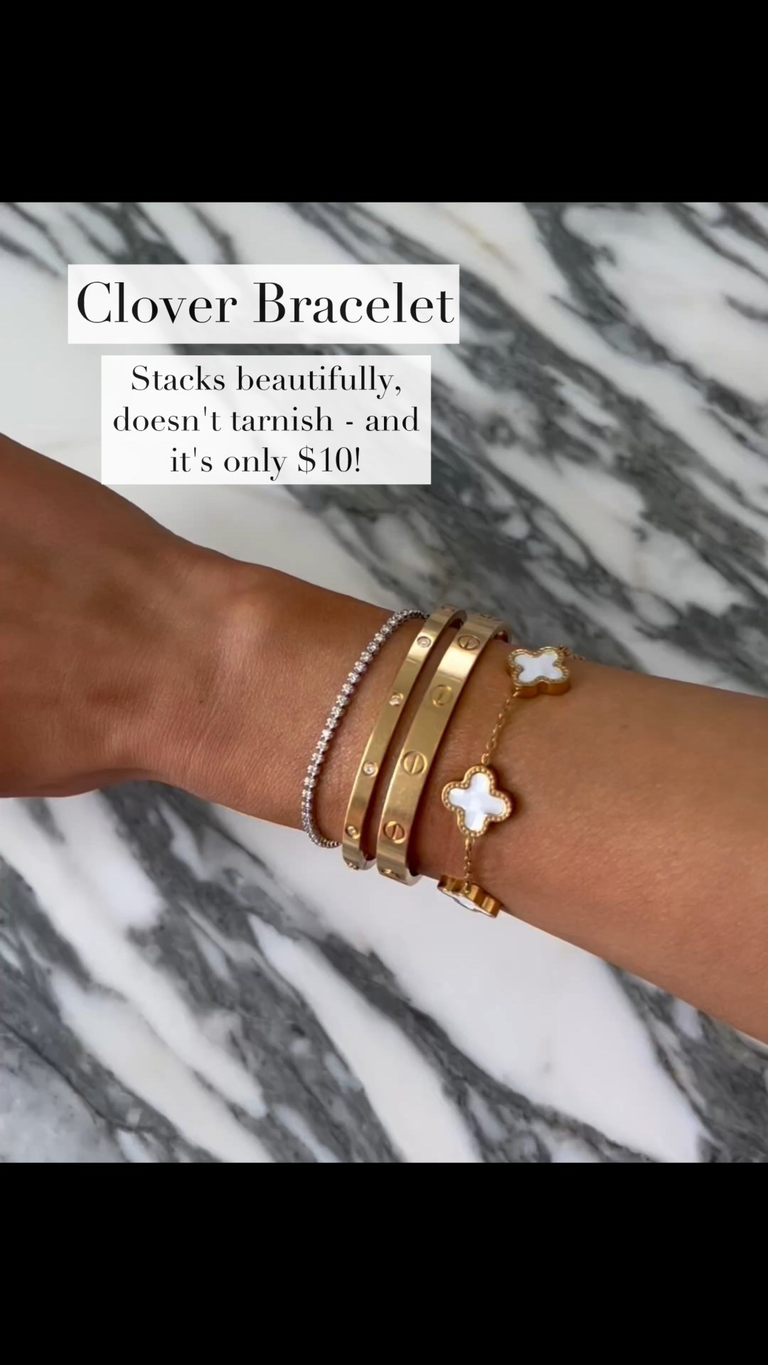 Amazon fashion finds that make you feel more expensive
Clover bracelet on sale and just $10

#LTKFindsUnder100 #LTKootd #LTKFindsUnder50