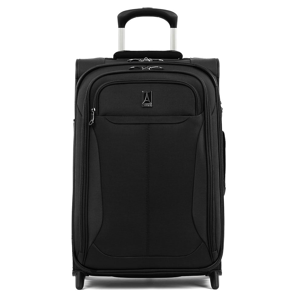 Travelpro Tourlite Softside 22" Expandable Carry-On Rollaboard (2-Wheel) Lightweight Luggage, Bla... | Amazon (US)