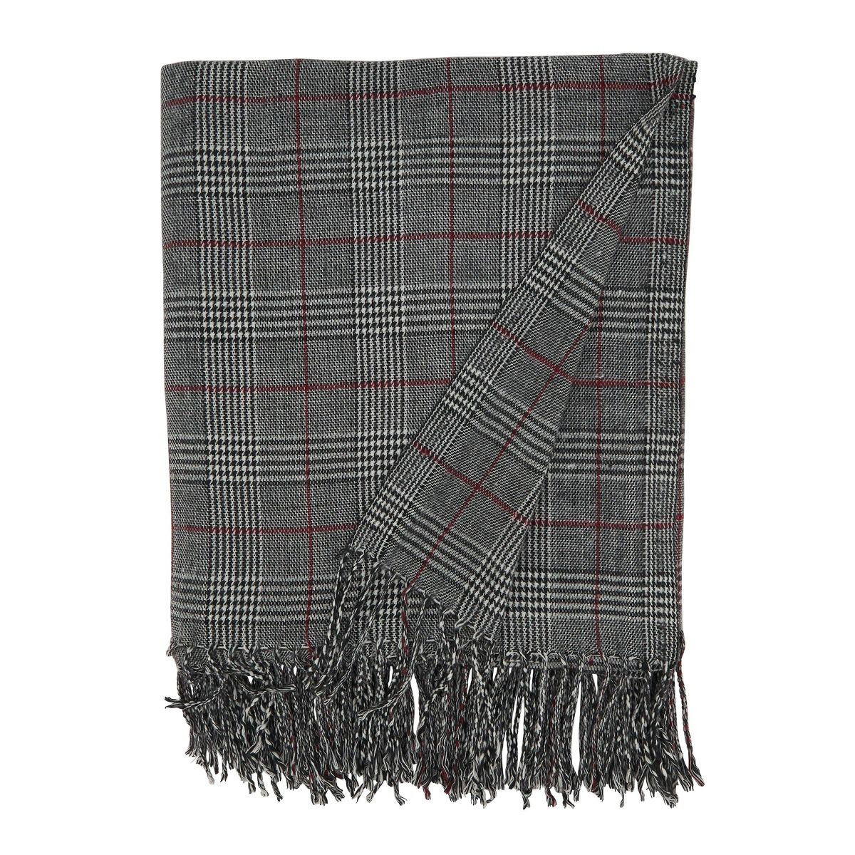 50"x60" Traditional Plaid Throw Blanket - Saro Lifestyle | Target