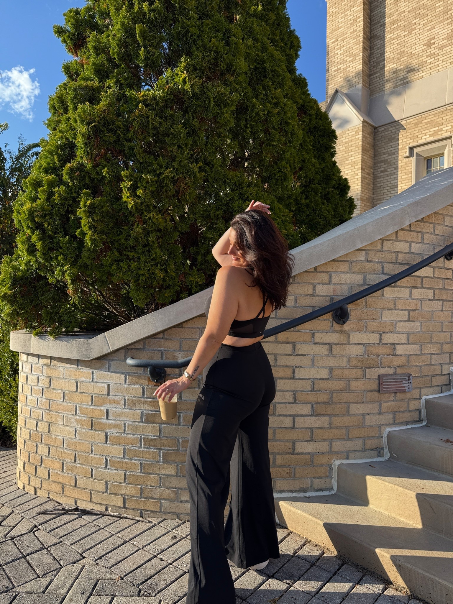 #vsxpartner Hottest gifts? The ones they actually want! @vsxofficial has the best selection of matching sets for the holidays! My fav bras — trust me! They’ll love the lift, plunge, shine and hold and the wide leg pants are IT this season!! @victoriassecret #giftguide #holidaygiftguide #itgirlgifts #workoutsets wide leg / holiday / active / athleisure / gifts / twenties / thirties / cool girl / soft / Pilates 

#LTKGiftGuide #LTKHoliday #LTKmorningroutine