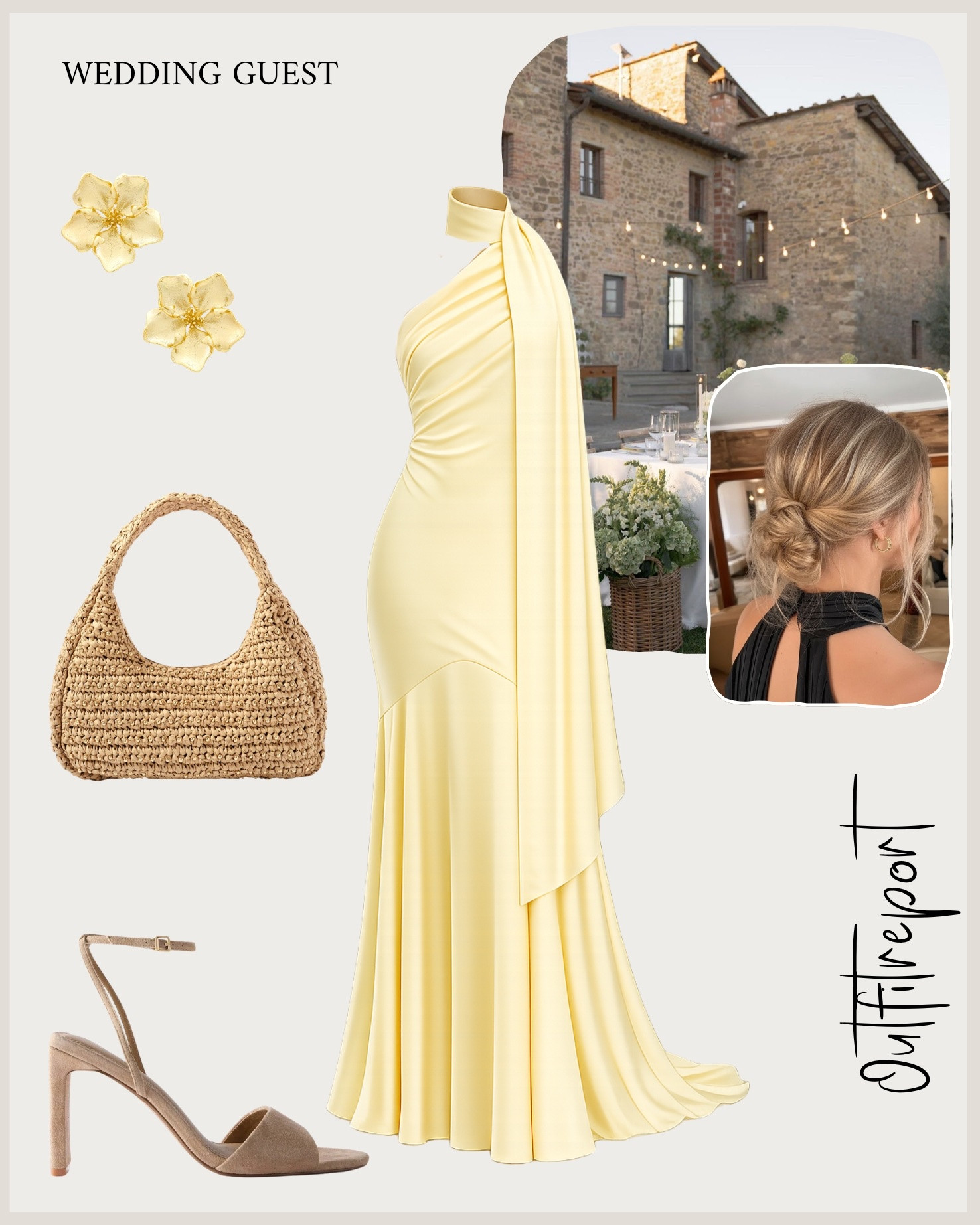 Yellow maxi dress 

#LTKsummer #LTKdresses #LTKwedding