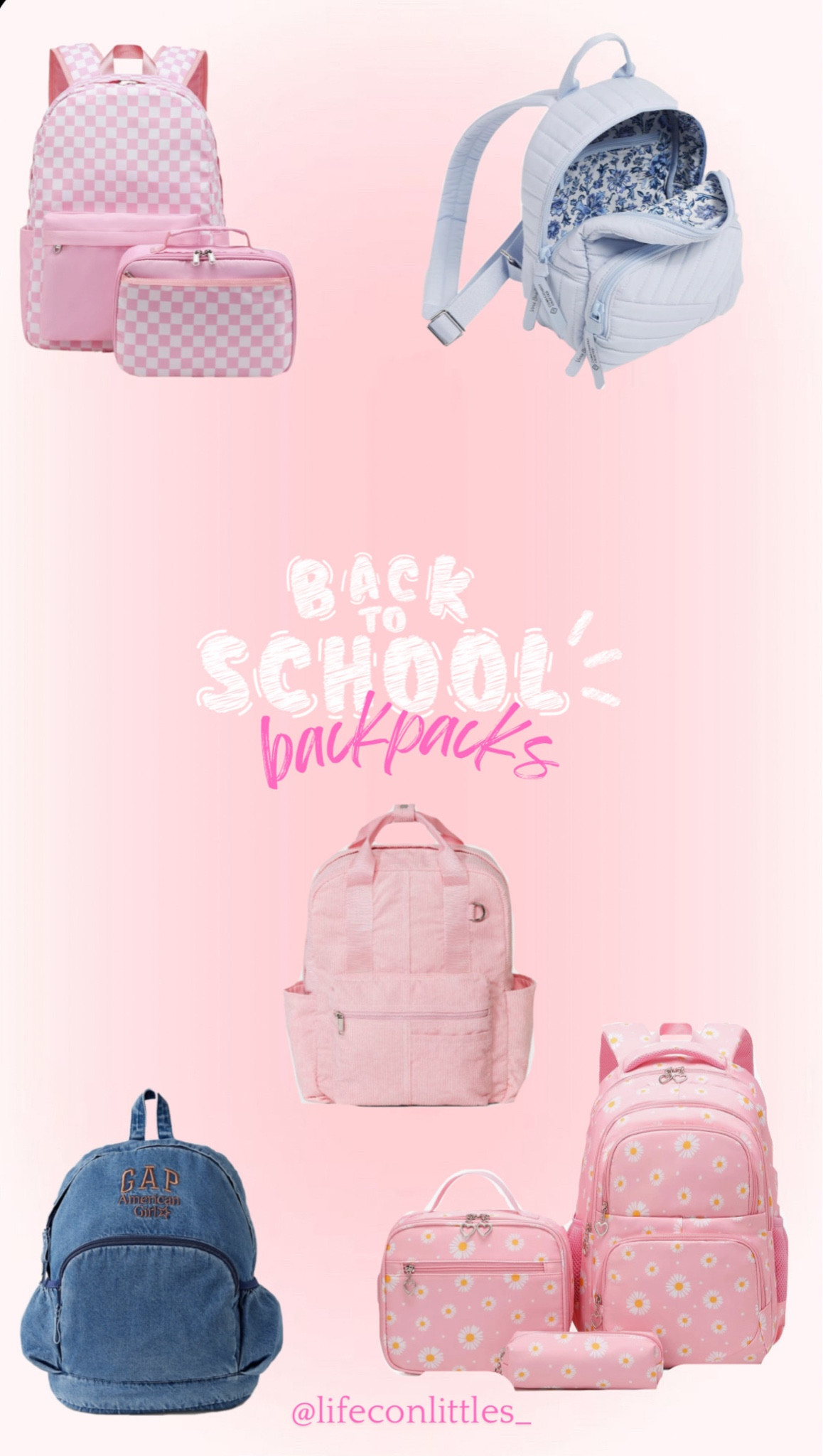 BACK TO SCHOOL BACKPACKS 📚🩷✨

#LTKKids #LTKBacktoSchool
