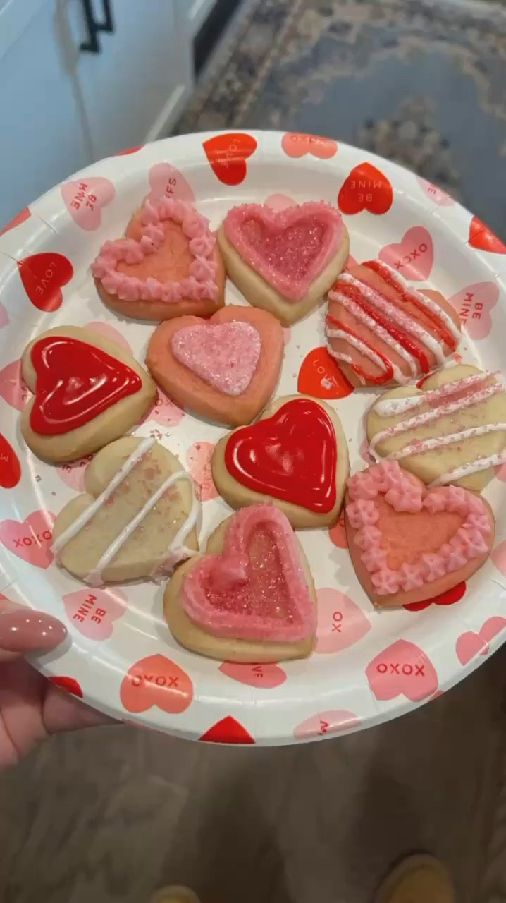 Valentine’s Day Cookies in under 30 minutes 🥰♥️

Love these super easy heart shape cookies already precut from Pillsbury! Pink and white come in the pack so no need to choose or buy two packages. 

Icing is premade and ready to use from Target - different icing tips already included to make decorating a dream. 

The cookies took about 12 mins to bake about 10 minutes to decorate and a few minutes for the icing to set! 

In less than 30 minutes you have fun, personalized, “homemade” valentine treats for your loved ones! 

Happy Baking & Happy Valentines Day ♥️

#LTKWatchNow #LTKSeasonal #LTKHome
