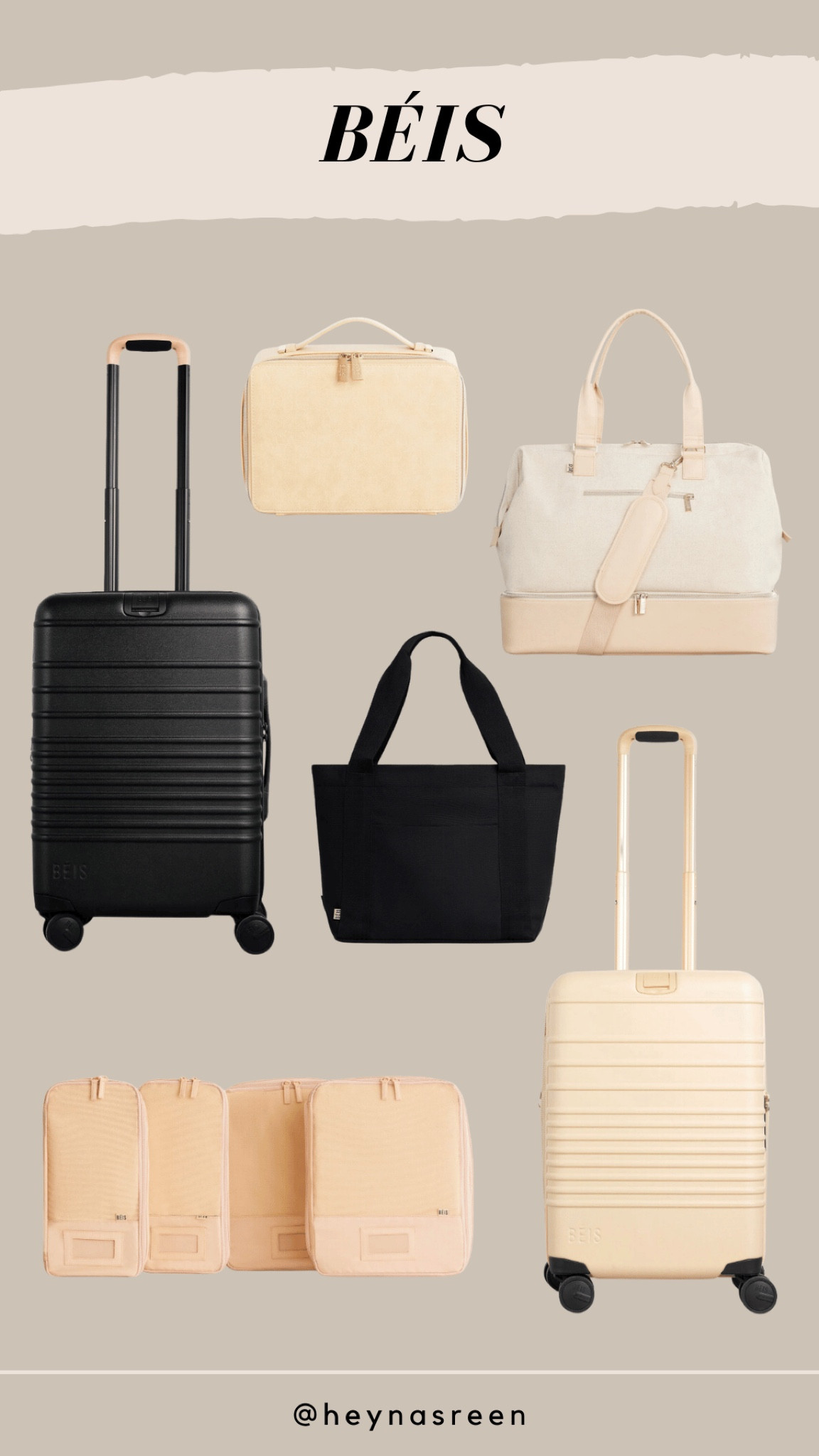 My BÉIS travel favorites from my carry on to the weekender bag to packing cubes! Such high quality and they come in so many gorgeous colors. 

#LTKTravel #LTKFindsUnder100