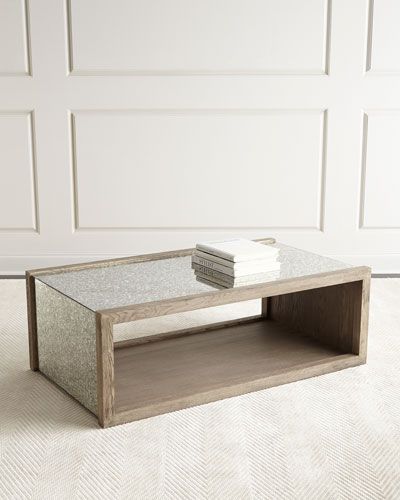 Margolyn Mirrored Coffee Table | Horchow