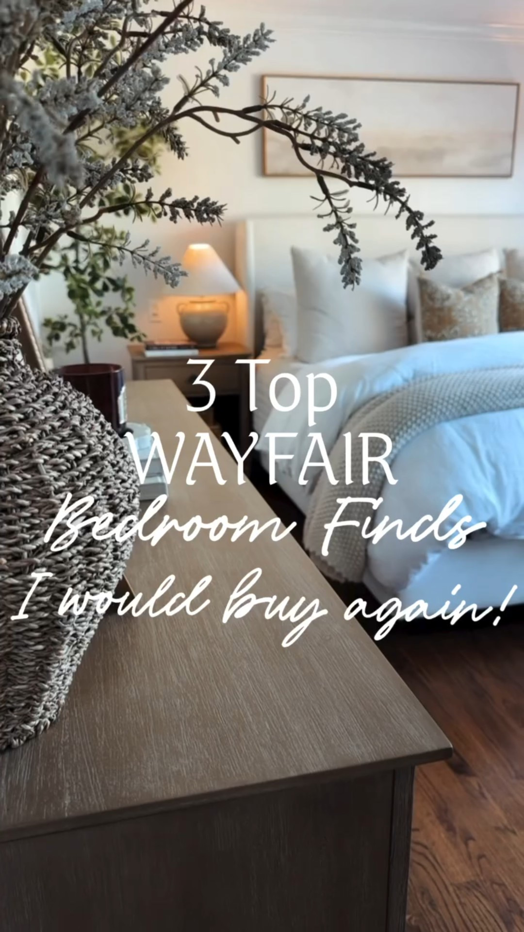 
This Pottery Barn Sausalito dresser dupe is half the price and comes with a matching nightstand 👏🏼. The natural wood finish is perfection and gives all the cozy, neutral vibes without the PB price tag.

The upholstered bed is a follower favorite.

All are part of Way Day - make sure to shop your favorites with up to 80% off on so many home finds - BONUS free shipping on your order.  Way Day sales runs October 26–29!

✨ Follow @homeandstylebyt for boujee on a budget finds

home | home decor I earthy | neutral | transitional design |
#Wayfair
#homedecor
#homedesign
#affordablehomedecor
#homeinspo
#neutralhome
#boujeeonabudget
#potterybarndupe
#designonadime