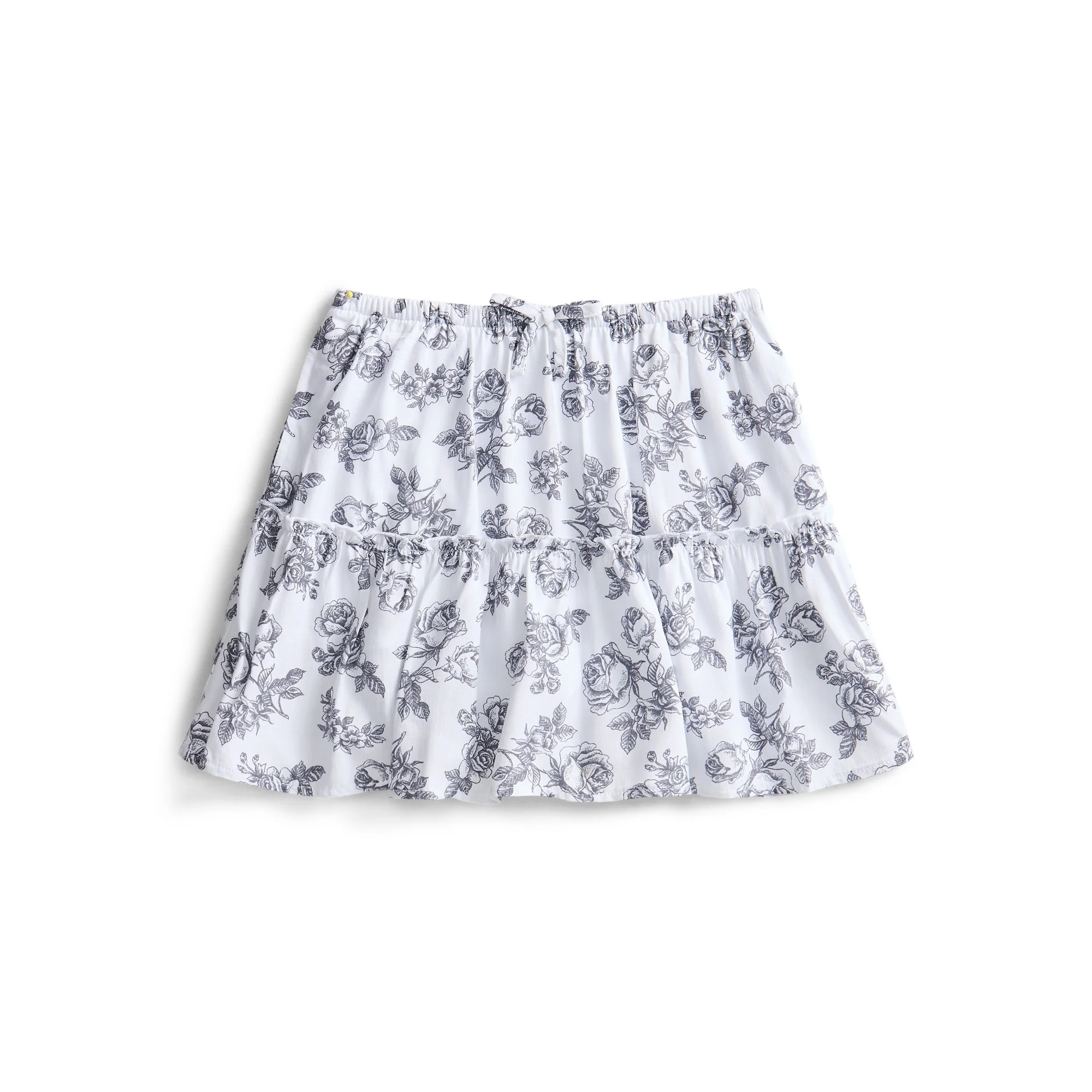 Weekend Academy Girls Tiered Skirt, Sizes 4-18 | Walmart (US)