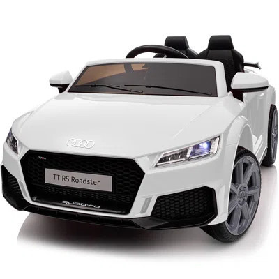 Electric Car for Kids, Licensed Audi 6V Ride on Toy Car for Toddlers with Remote, Bluetooth | Wayfair North America