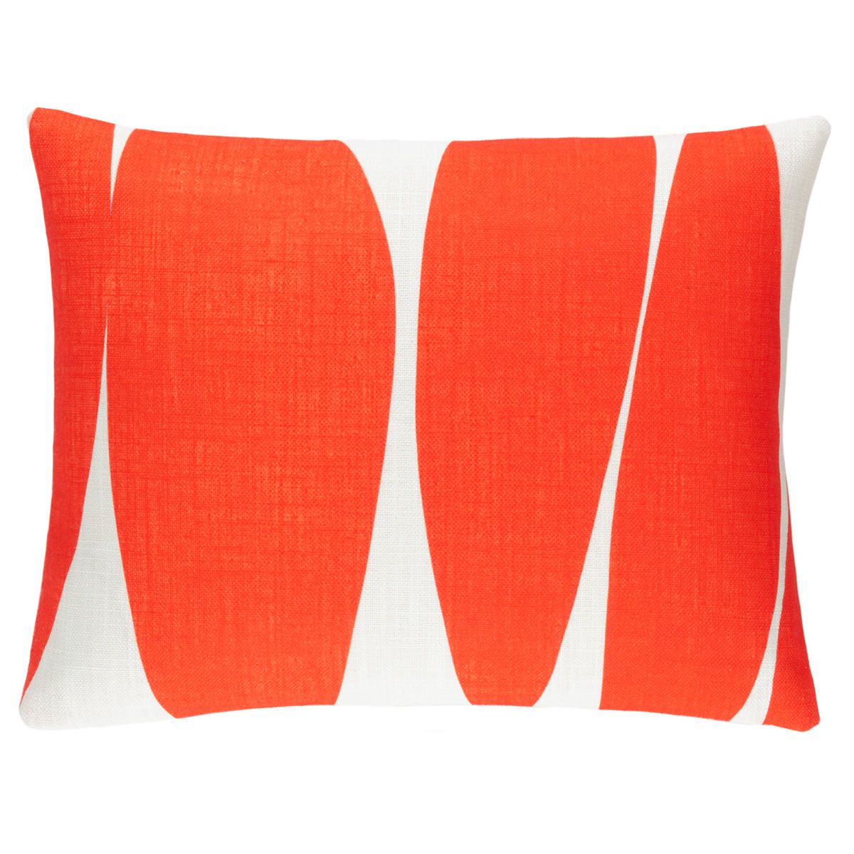 Blades Orange Indoor/Outdoor Decorative Pillow | Fresh American | Annie Selke