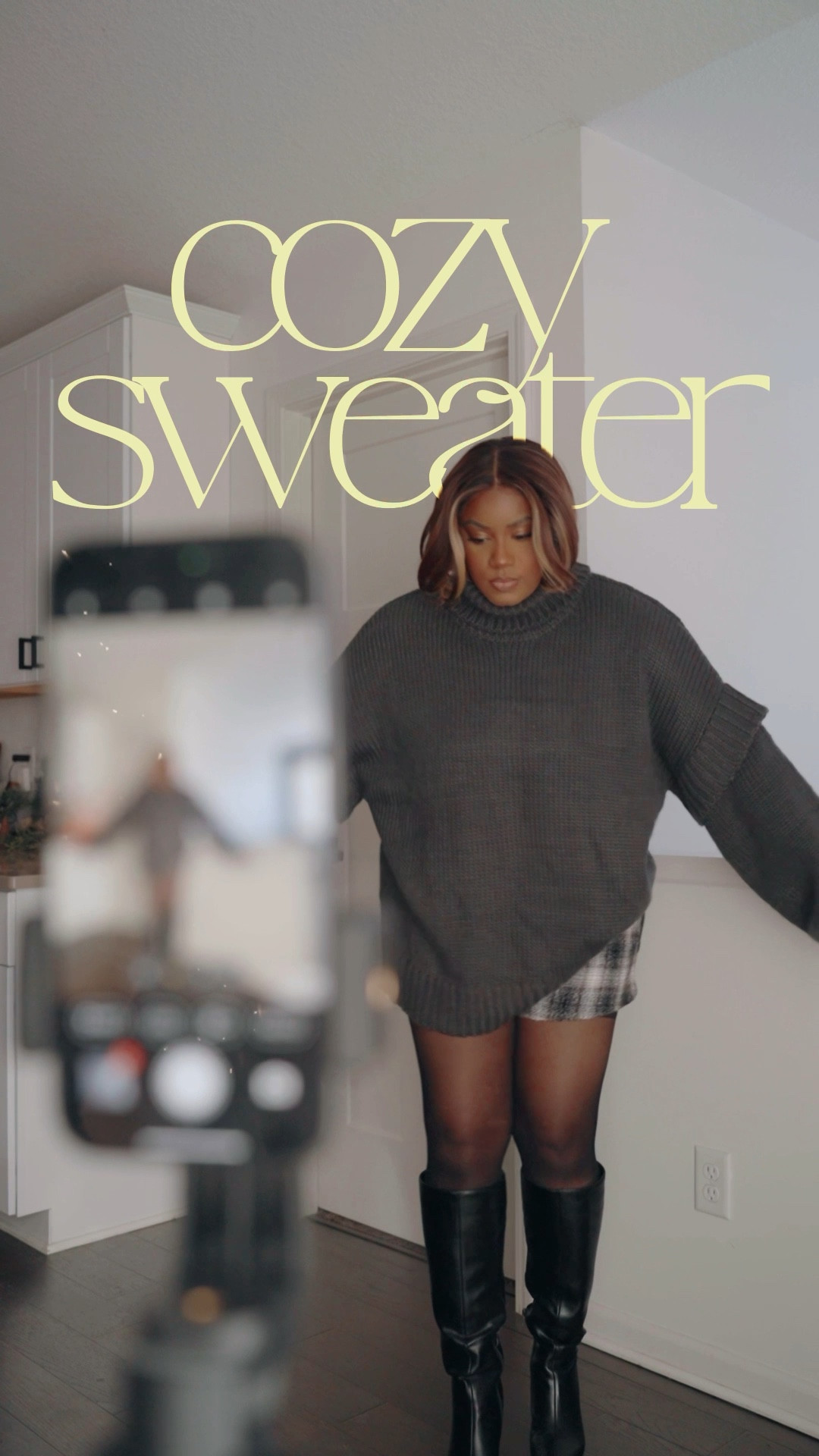 The cutest set styles a few different ways #ltkmidsize #midsizefashion #winterfashion 