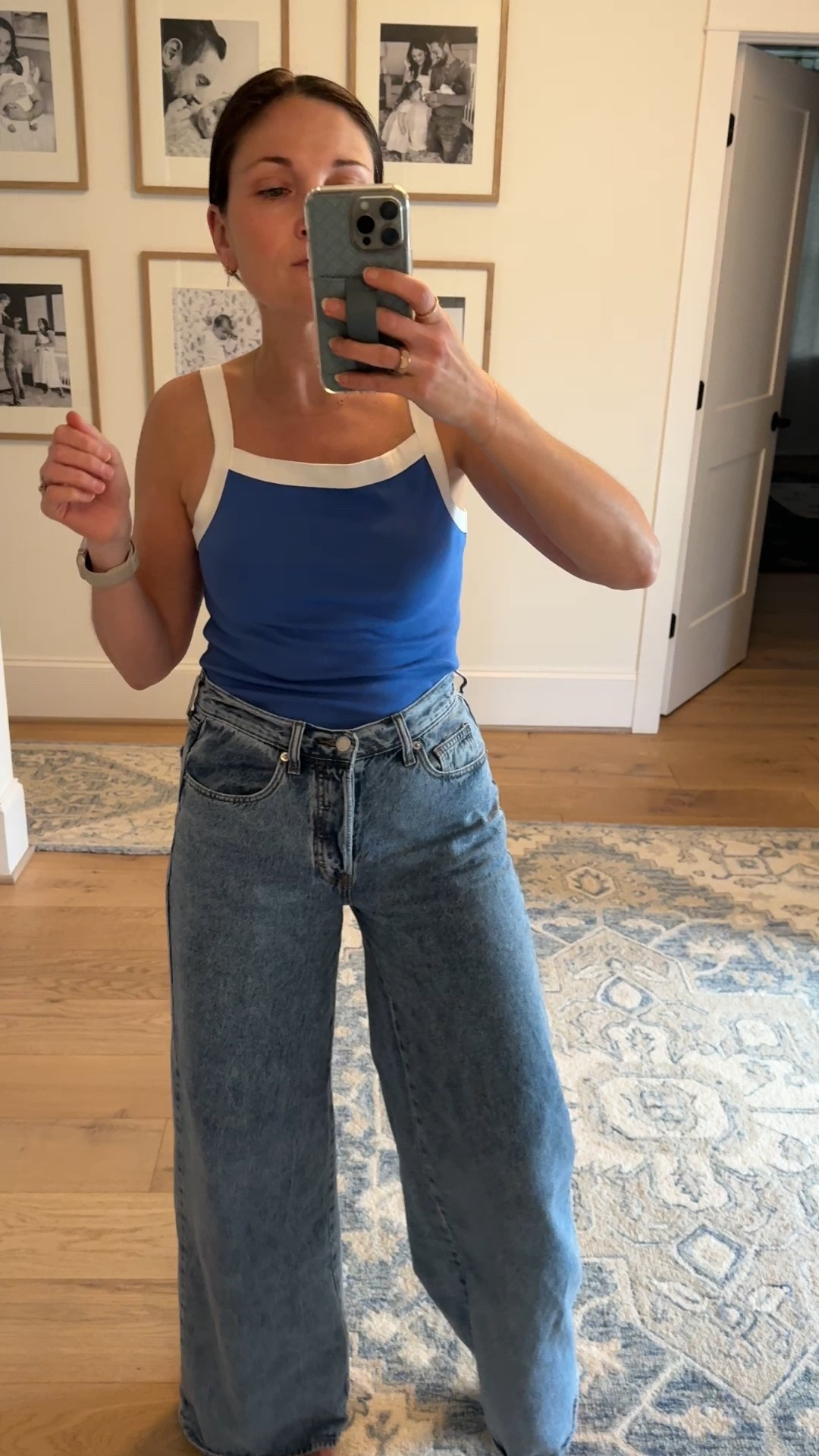 Target spring outfit! Still hooked on these jeans and this tank is only $10!!#LTKSpringSale 

#LTKSeasonal #LTKWatchNow