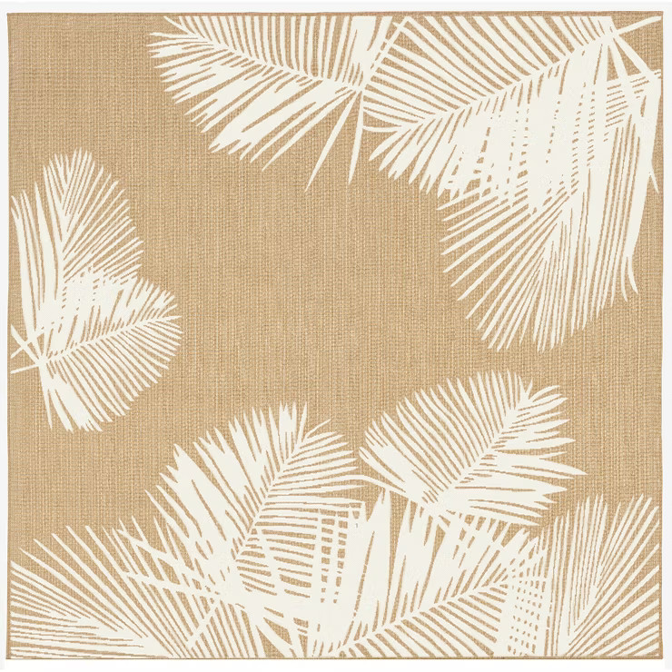 Liora Manne Carmel  Indoor/Outdoor Rug  Sand | Target