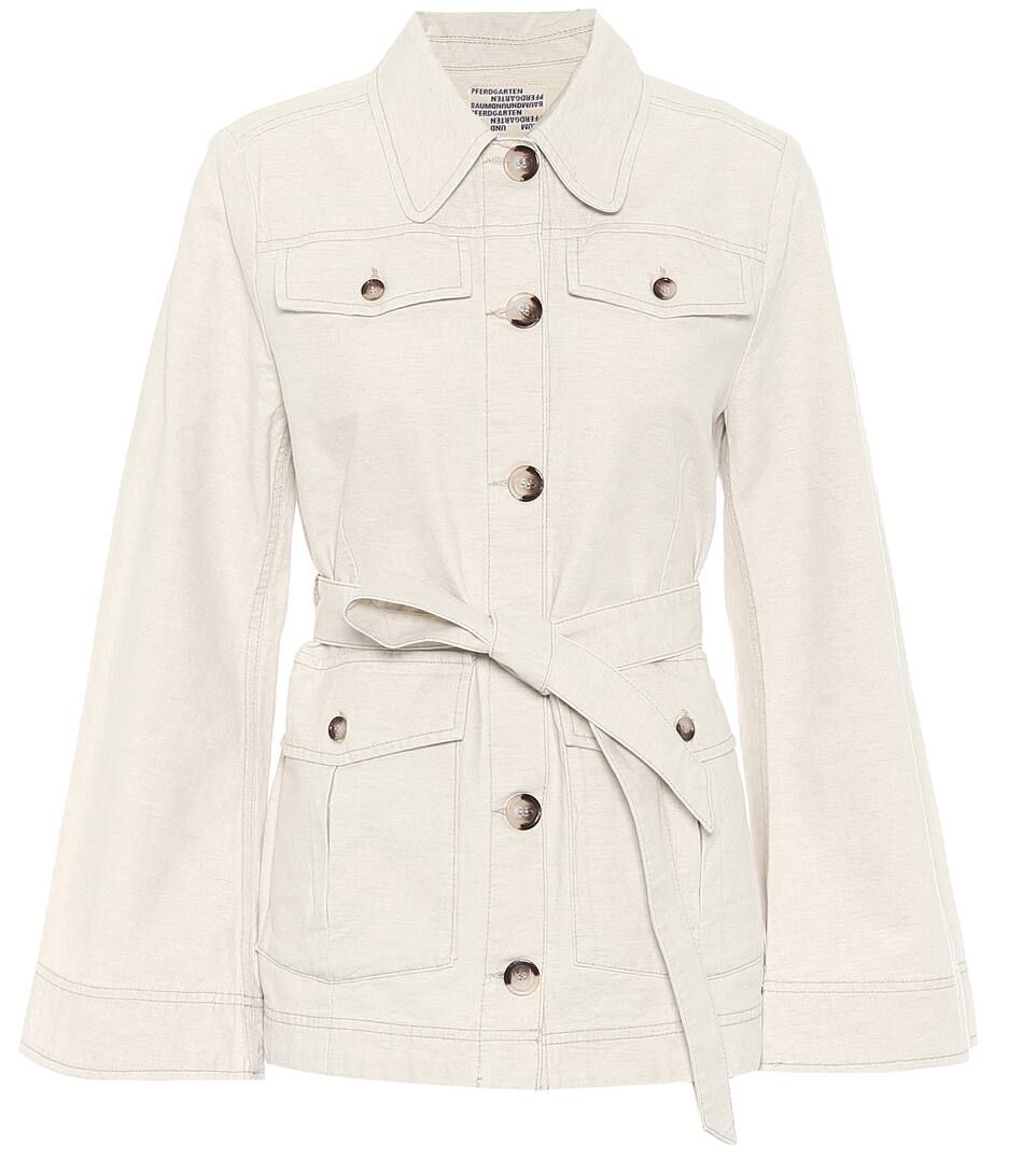 Bianna cotton and linen jacket | Mytheresa (US/CA)