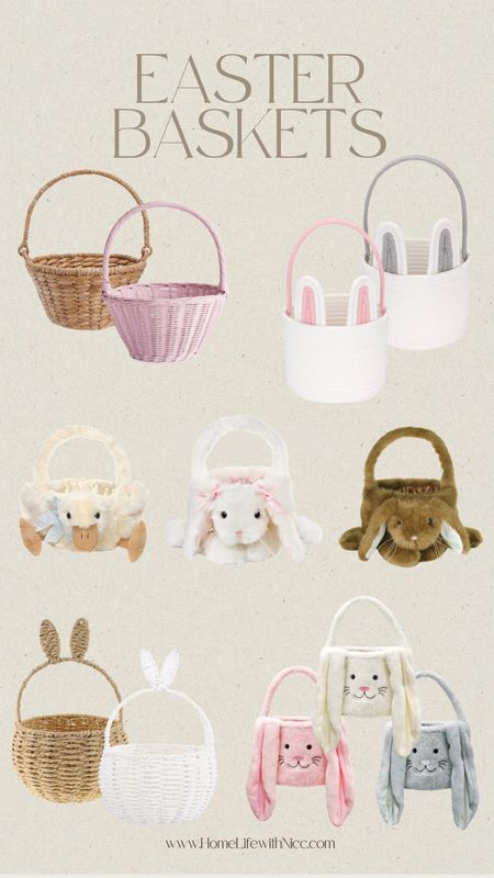 More cute Easter basket finds for all budgets! #easterbasket #easter #cuteeasterbasket

#LTKSeasonal #LTKfamily #LTKkids