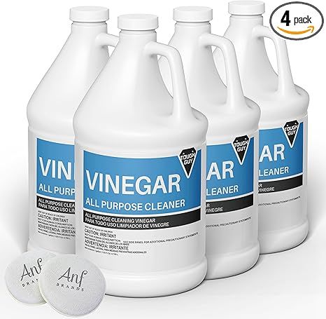 (4 Gallons) - Distilled White Cleaning Vinegar 6% Acidity - Multi-Purpose Household Surface Clean... | Amazon (US)