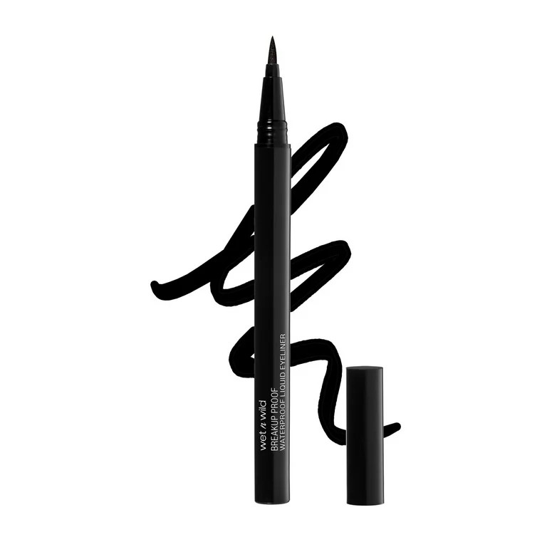 wet n wild Mega Last Breakup-Proof Liquid Eyeliner - Black | Walmart (US)