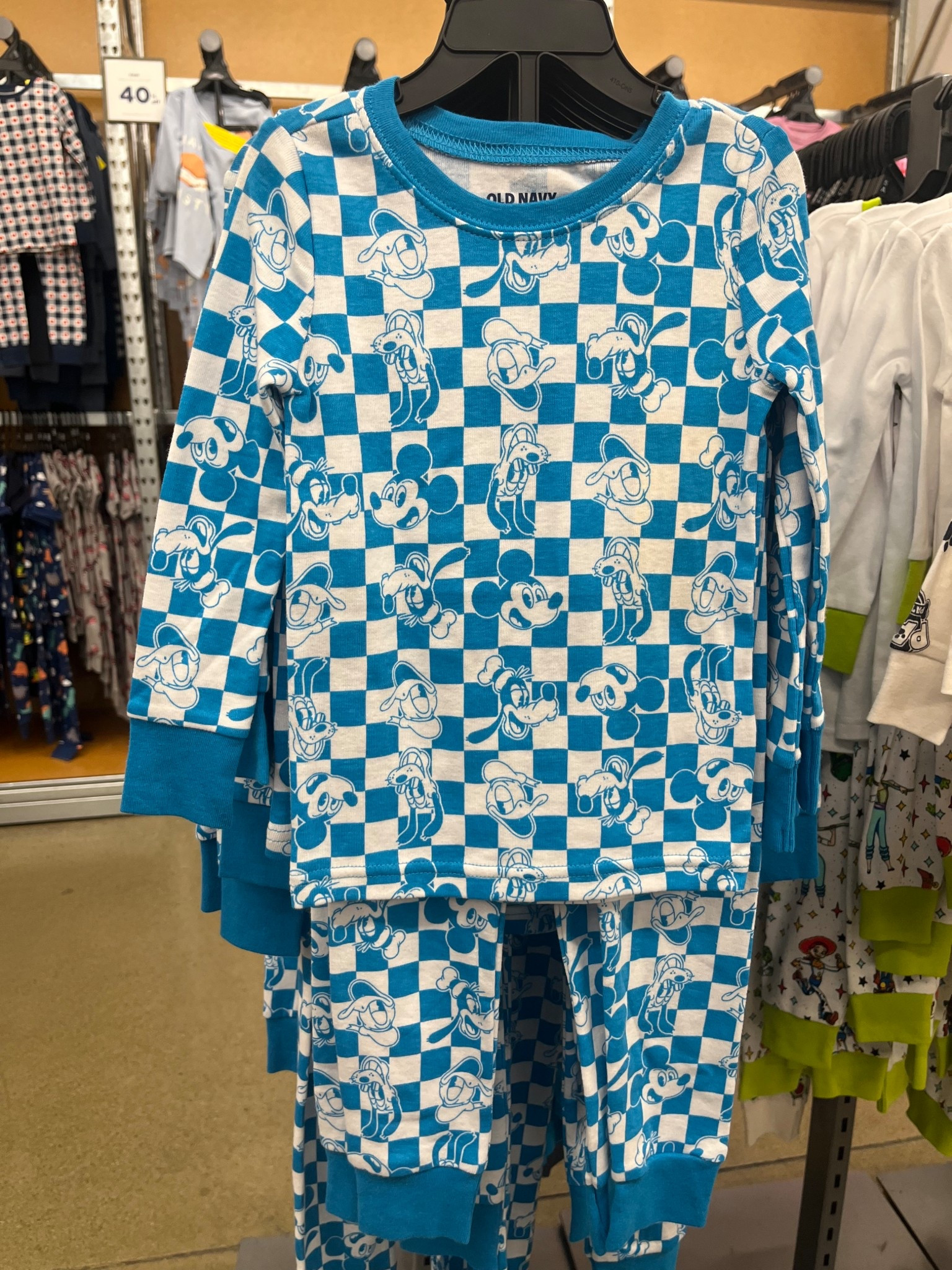 Cute checkered Mickey and friends Disney pajamas for toddlers and babies from old navy 

#LTKootd #LTKKids #LTKmomlife