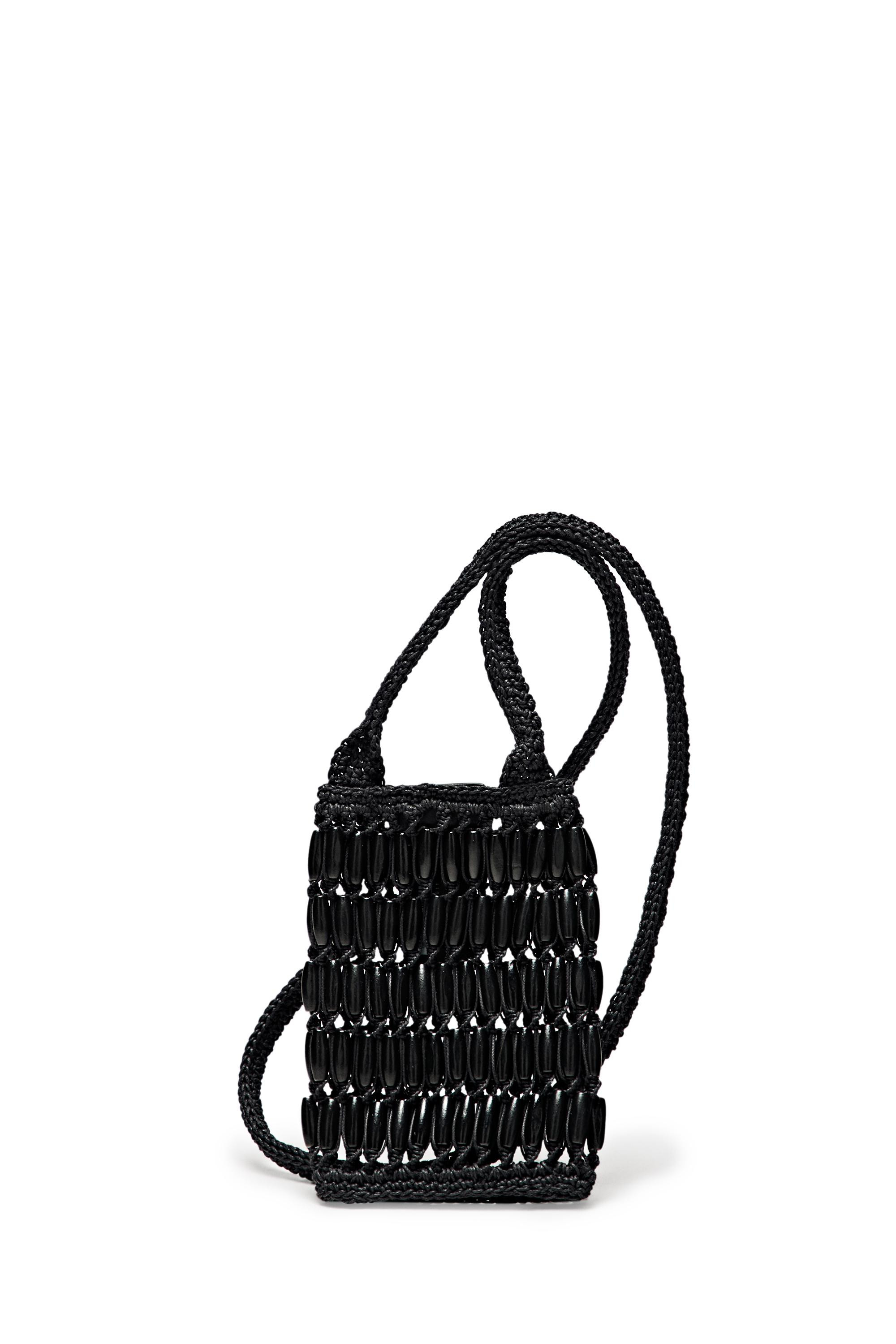 Crossbody bag with wooden details | Massimo Dutti UK