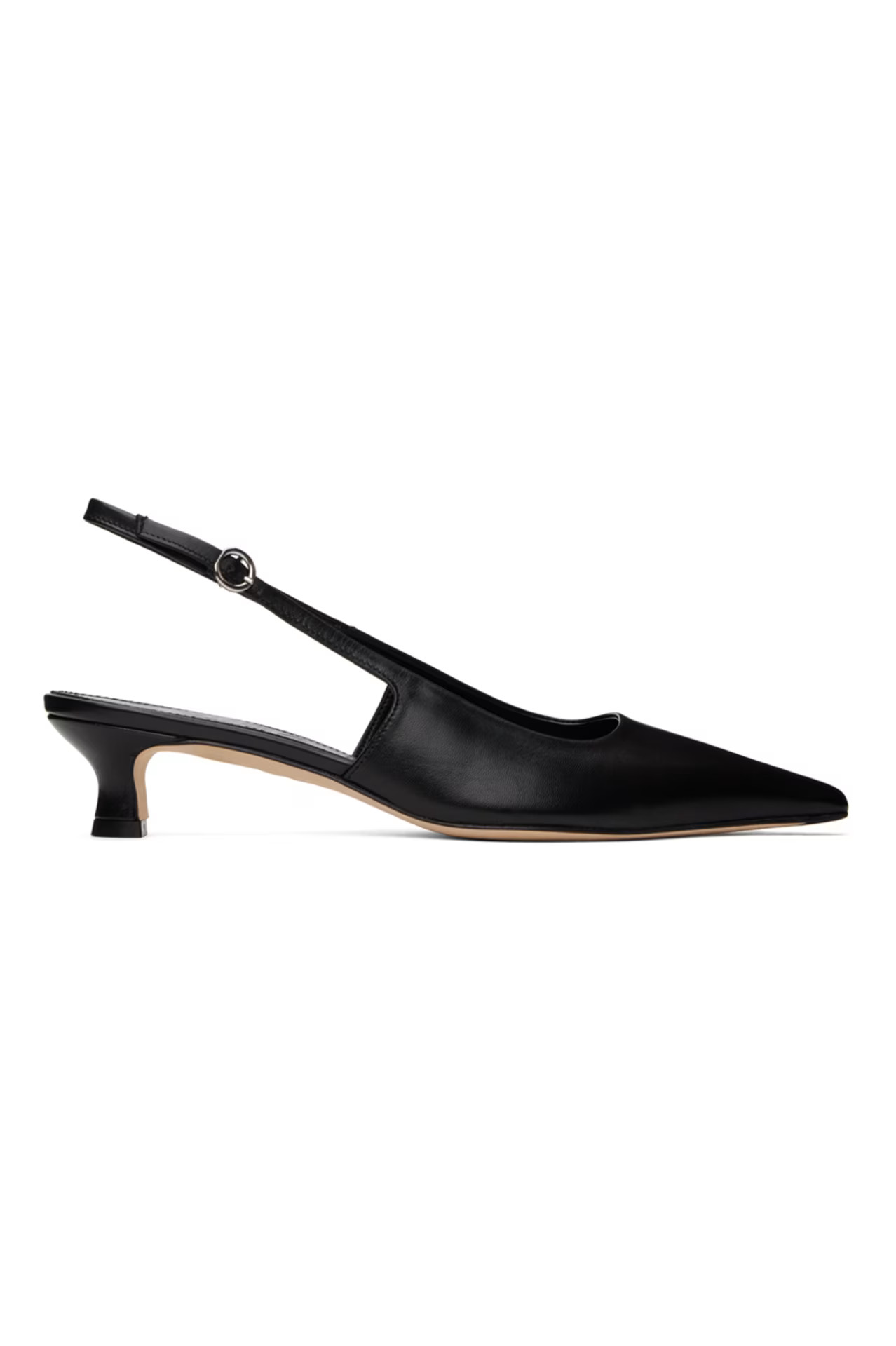 Black Catrina Slingback Heels | SSENSE