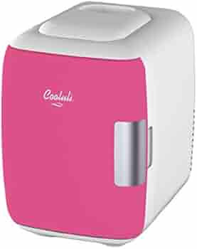 Cooluli Classic Series Mini Fridge Electric Cooler and Warmer (4 Liter / 6 Can): AC/DC Portable T... | Amazon (US)