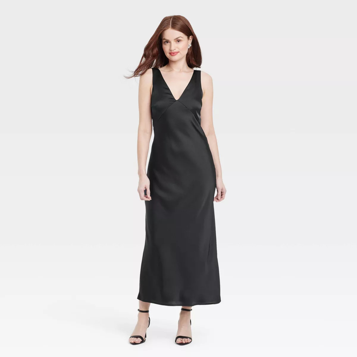 Women's Satin Slip Maxi Dress - A New Day™ | Target