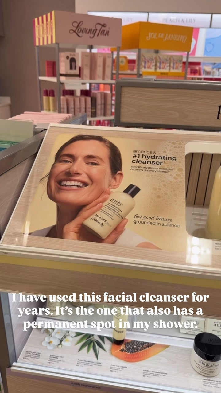 I have used this facial cleanser for years! It also has a permanent spot in my shower

#LTKBeauty #LTKOver40 #LTKMidsize