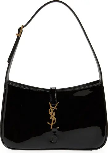 Saint Laurent Le 5 à 7 Patent Leather Hobo | Nordstrom | Nordstrom