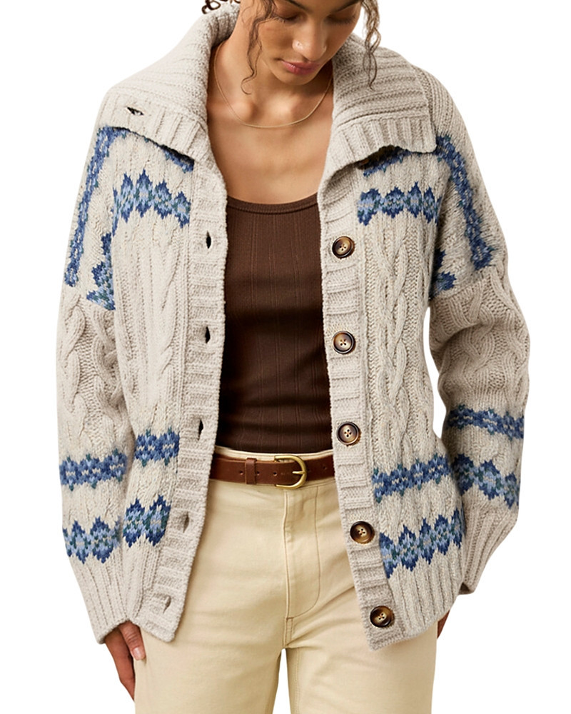 Faherty Fair Isle Cardigan Sweater | Bloomingdale's (US)