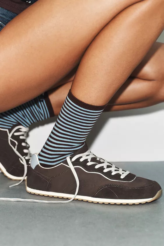 STRIPED JACQUARD SOCKS | Zara UK