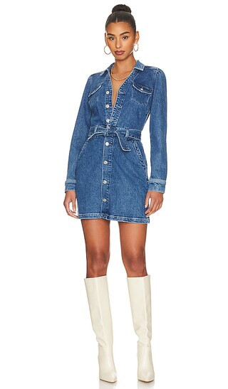 Mayslie Denim Dress in Kyrie | Revolve Clothing (Global)