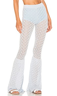 House of Harlow 1960 X REVOLVE Jeane Pant in Dusty Blue from Revolve.com | Revolve Clothing (Global)