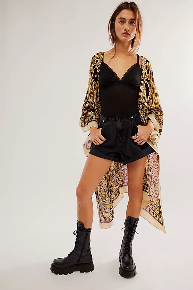 Magic Dance Border Print Kimono | Free People (Global - UK&FR Excluded)