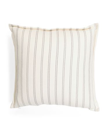 23x23 Striped Pillow | TJ Maxx