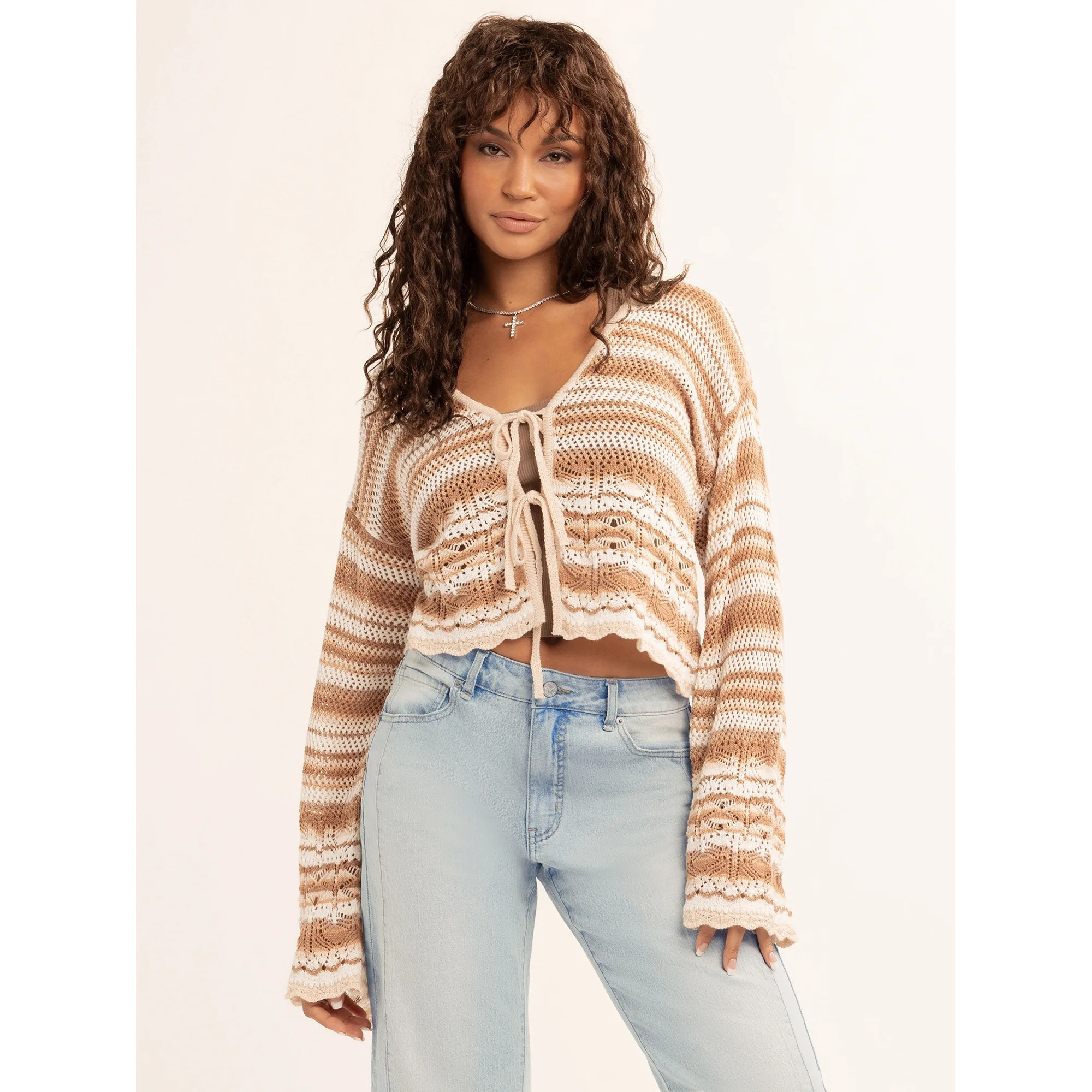 Jessica Simpson Women s Jennifer Sweater Cardigan  Sizes XS-XL | Walmart (US)