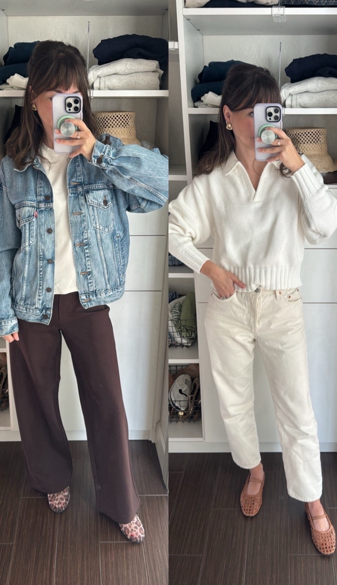 Fall capsule essentials for petites 

Sweater small
Pants small
Jeans 25x27
Tee XS
Jacket xsmall

#LTKSeasonal #LTKStyleTip #LTKPetite