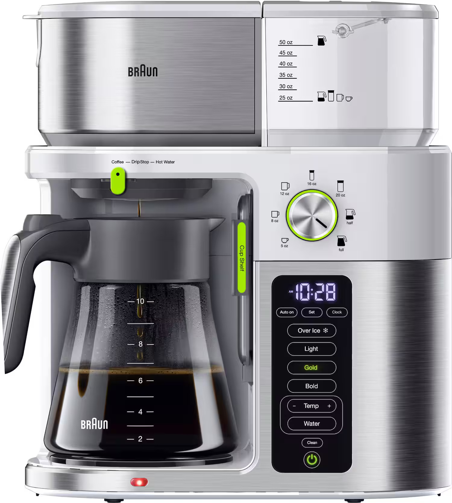 Braun - MultiServe Drip Coffee - White/Stainless Steel | Best Buy U.S.
