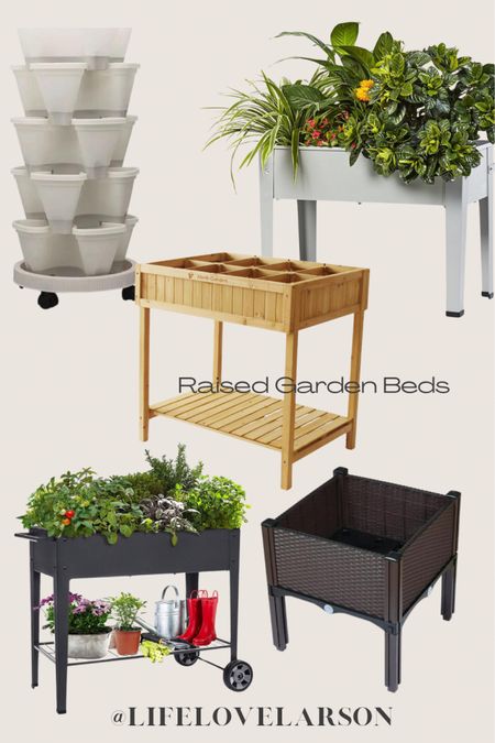 Raised garden bed, herb garden bed, raised planter 

#LTKhome #LTKSeasonal