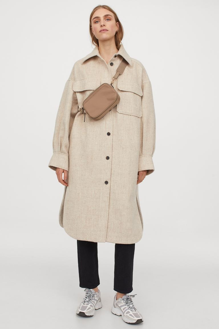 Long shacket
							
							
            £39.99 | H&M (UK, MY, IN, SG, PH, TW, HK)