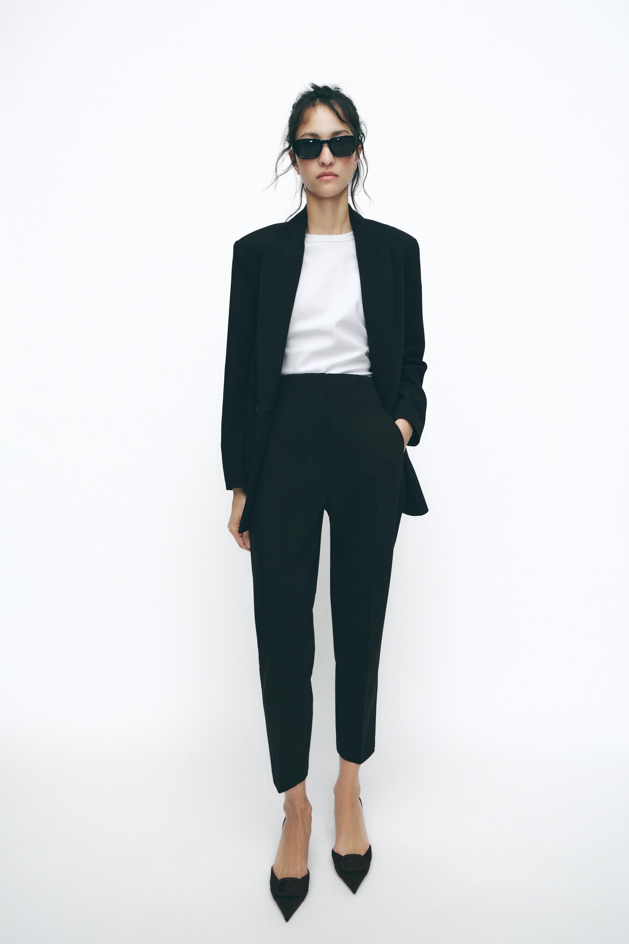 HIGH-WAIST TROUSERS | Zara UK