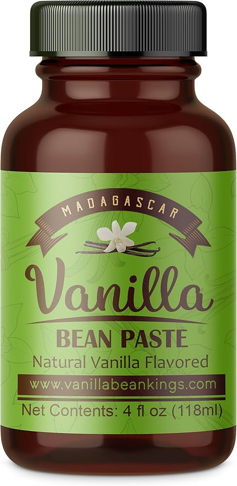 Vanilla Bean Paste for Baking and Cooking - Gourmet Madagascar Bourbon Blend made with Real Vanil... | Amazon (US)