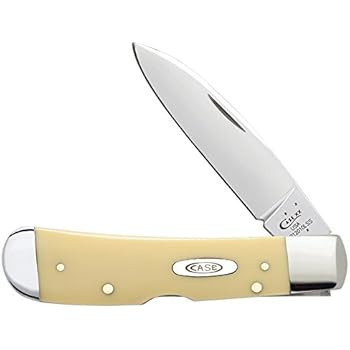 Case Tribal Lock 80165 Folding Blade Knife with Smooth Yellow Synthetic Handle | Amazon (US)
