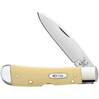 Case Tribal Lock 80165 Folding Blade Knife with Smooth Yellow Synthetic Handle | Amazon (US)