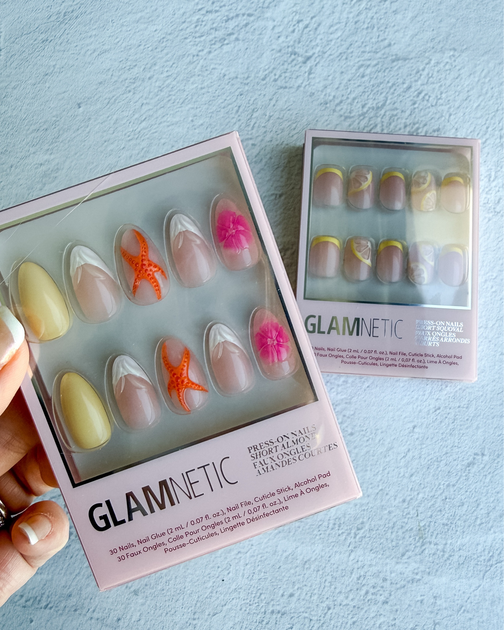 Glamnetics just dropped some of the cutest new nails!! Love these bright ocean 3D for my daughter and I snagged the lemons for me!  

 

#LTKselfcare #LTKSeasonal #LTKBeauty