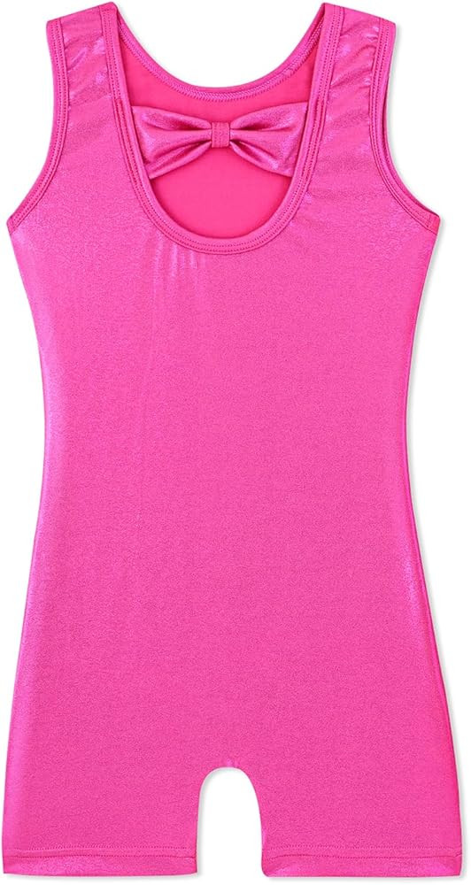 HOZIY Gymnastics Leotards for Girls with Shorts Toddlers Biketards Rainbow Unicorn Dinosaur Merma... | Amazon (US)